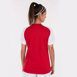 Dames T-shirt met mouwen, klein logo